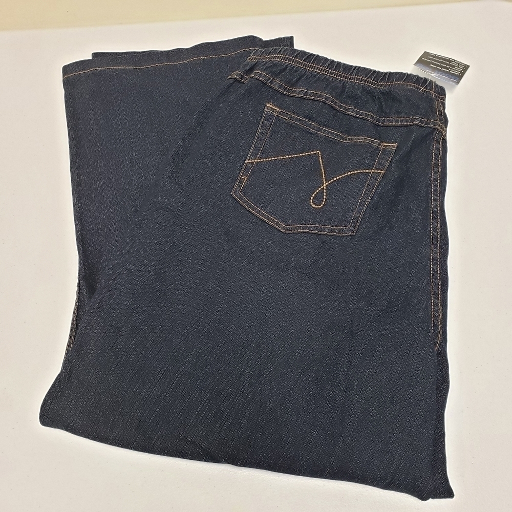 Just My Size Boot Cut Leg Womens Jeans Size 4X Petite